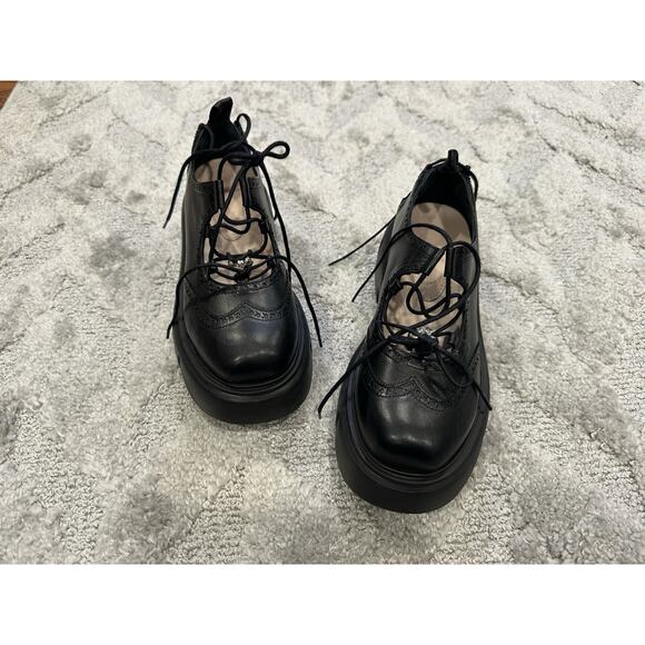 Simone Rocha Platform Ghillie Derby Size 37 NWOB - Picture 2 of 8